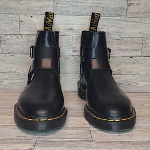 DR MARTENS JAIMES LEATHER HARNESS CHELSEA BOOTS